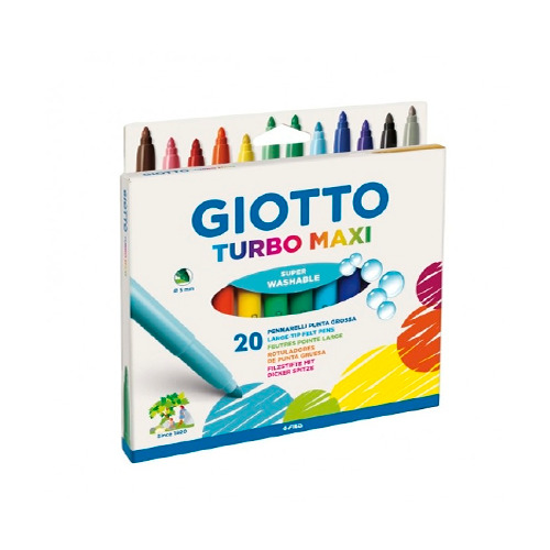 MARCADOR GIOTTO TURBO MAXI CJ X20